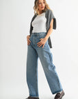 Jeans Barrel Bleu Moyen JBD - Ex-voto