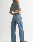 Jeans Barrel Bleu Moyen JBD - Ex-voto