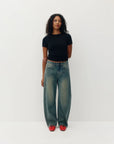 Jeans Barrel Jacqueline Kuwalla Mineral Stone - Ex-voto