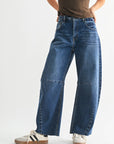 Jeans Barrel JBD Bleu Délavé - Ex - voto