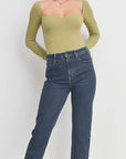 Jeans Cigarette Denim Foncé JBD SOLDE - Vente Finale - Ex - voto
