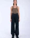 Jeans Donna Dr Denim Retro Black SOLDE - Vente Finale - Ex - voto