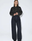 Jeans Donna Dr Denim Stream Check Overdye - Ex-voto