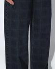 Jeans Donna Dr Denim Stream Check Overdye - Ex-voto