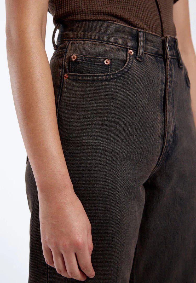 Jeans Echo Dr Denim Tar Jet Brown - Ex - voto