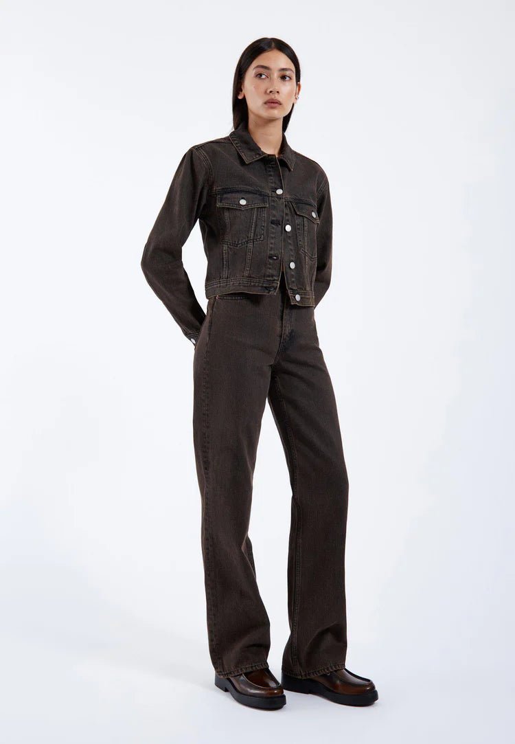 Jeans Echo Dr Denim Tar Jet Brown - Ex - voto