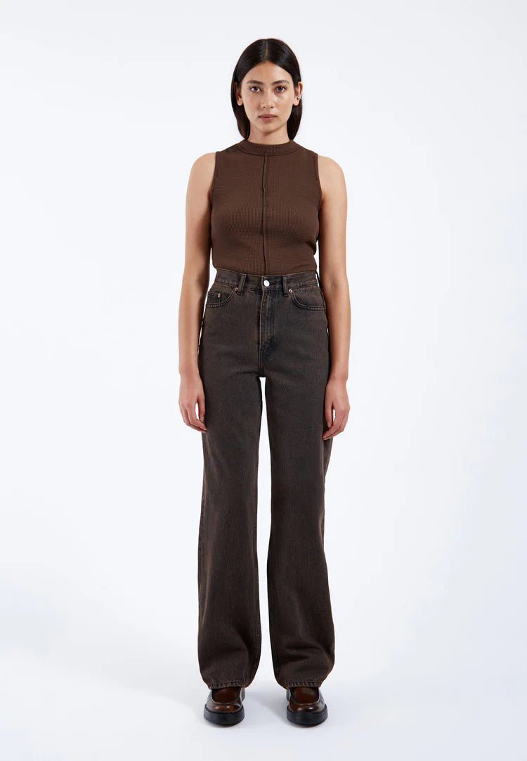 Jeans Echo Dr Denim Tar Jet Brown - Ex - voto