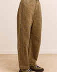 Jeans Felix Gingham Quince Damson Madder - Ex-voto