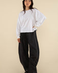 Jeans Hudson Barrel NLT Noir - Ex - voto