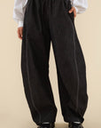Jeans Hudson Barrel NLT Noir - Ex - voto