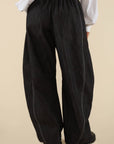 Jeans Hudson Barrel NLT Noir - Ex - voto