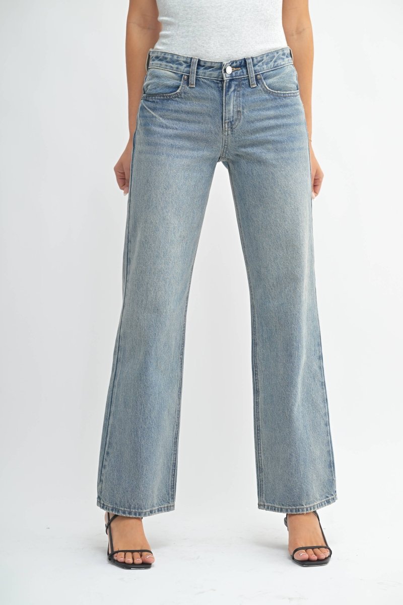 Jeans Jambe Droite Bleu Clair JBD - Ex - voto