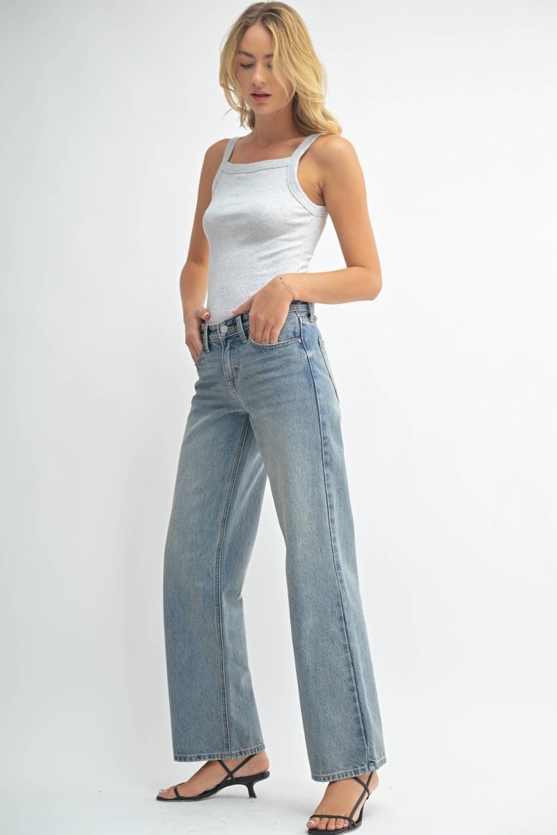 Jeans Jambe Droite Bleu Clair JBD - Ex - voto