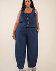 Jeans Lanterne NLT Bleu Foncé - Ex - voto