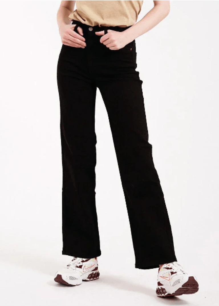 Dr Denim Black Moxy Straight Jeans FINAL SALE – Ex-voto