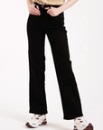 Jeans Moxy Straight Dr Denim Noir SOLDE - Vente Finale - Ex - voto