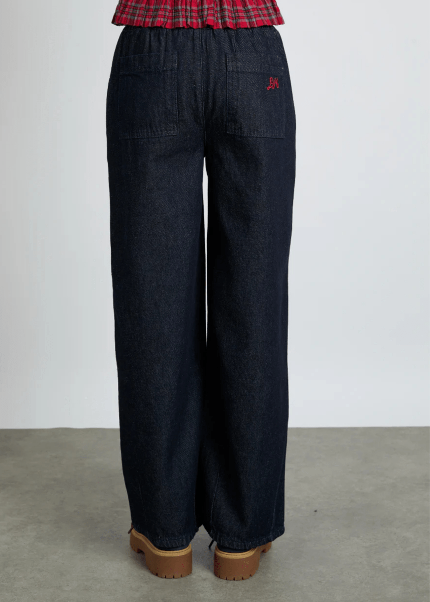 Jeans Rafe Broderies Damson Madder - Ex - voto