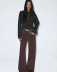 Jeans Rhue Dr Denim Washed Aubergine - Ex-voto