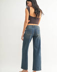 Jeans Taille Basse Droit Vintage Dark JBD - Ex - voto