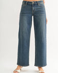 Jeans Taille Basse Droit Vintage Dark JBD - Ex - voto