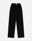 Jeans Taille Haute Kuwalla Washed Black - Ex - voto