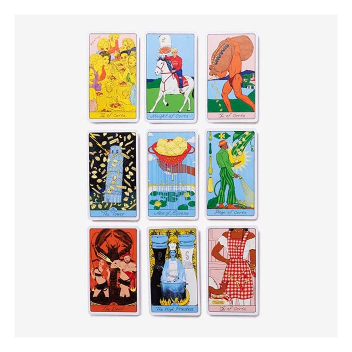 Jeu de Tarot Pasta - Ex - voto