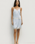 Jupe Ayla Dentelle Bleue Mod Ref - Ex - voto