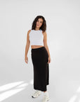 Jupe Ellie Noire Bambou Dailystory - Ex - voto