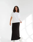 Jupe Ellie Noire Bambou Dailystory - Ex - voto