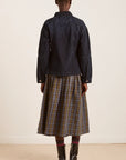 Jupe Josie Damson Madder Carreaux - Ex - voto