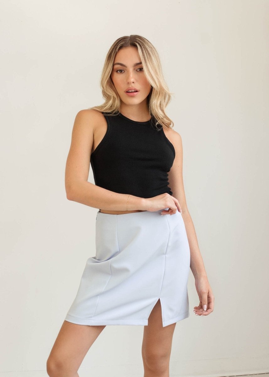 Jupe Lola Bleu Pâle Dailystory SOLDE - Vente Finale - Ex - voto