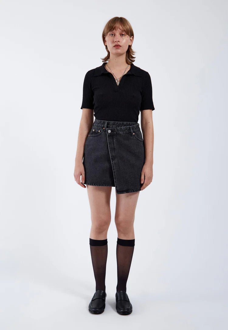 Jupe Renay Dr Denim Retro Black - Ex - voto
