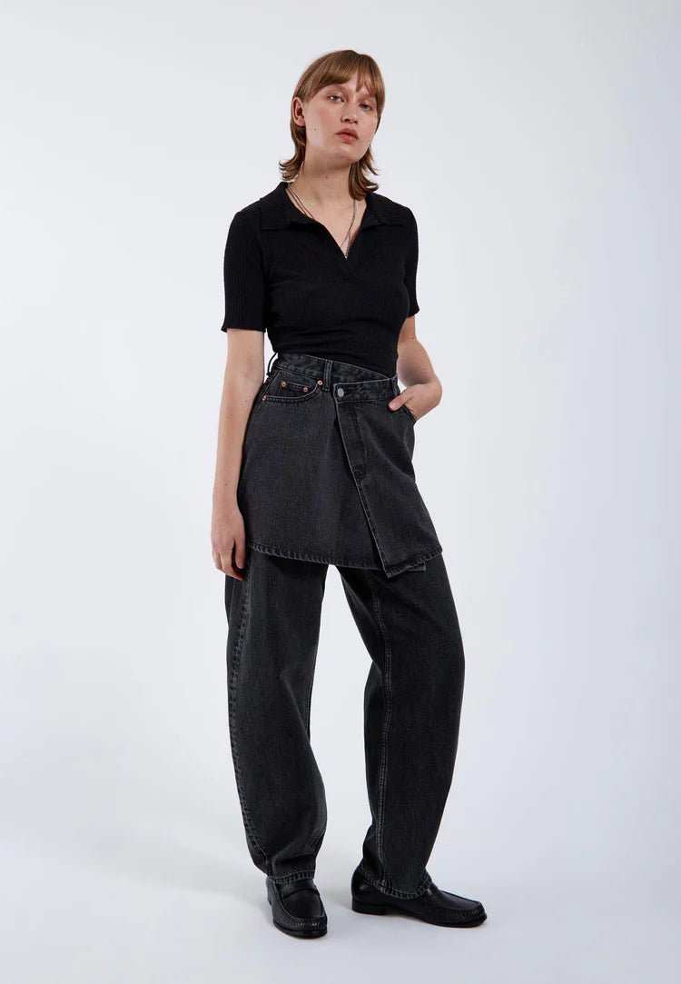 Jupe Renay Dr Denim Retro Black - Ex - voto