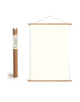 Kit de Bois pour Affiche Verticale (20po) Cavallini - Ex - voto