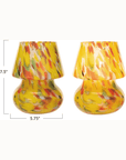 Lampe Confetti Jaune 5.75 x 3.5po Bloomingville - Ex - voto