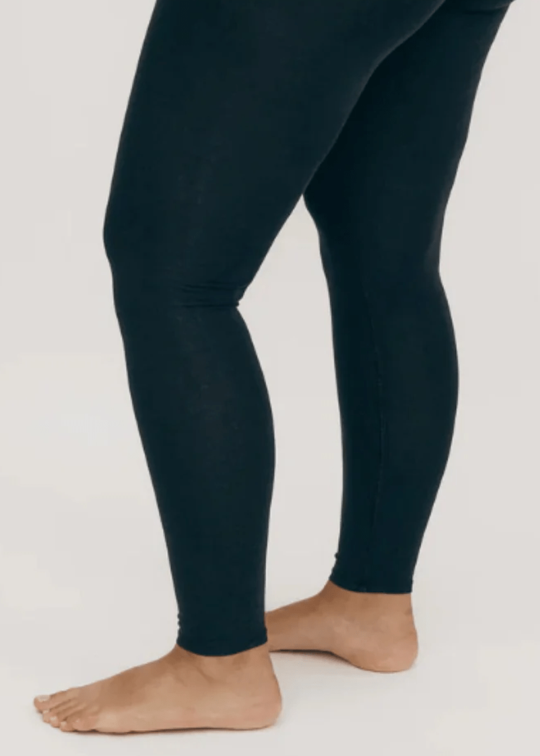 Leggings Core Organic Basics Noirs SOLDE - Vente Finale - Ex - voto