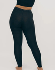 Leggings Core Organic Basics Noirs SOLDE - Vente Finale - Ex - voto