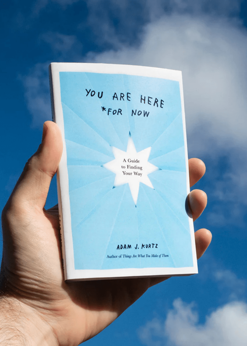 Livre You are Here (For Now) Adam JK - Ex - voto