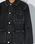 Manteau Evon Aged Black Dr Denim - Ex - voto