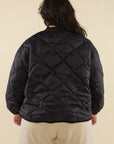 Manteau Matelassé Nubi NLT Noir - Ex - voto