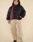Manteau Matelassé Nubi NLT Noir - Ex - voto