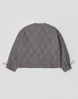 Manteau Rochelle Quilt Gingham Noir Mod Ref - Ex - voto