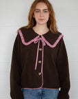 Manteau Thea Brun Things Between - Ex - voto