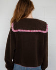 Manteau Thea Brun Things Between - Ex - voto