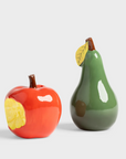 &Klevering Apple and Pear Salt and Pepper Shakers