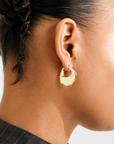 Pilgrim Sense Hoops (Silver or Gold)