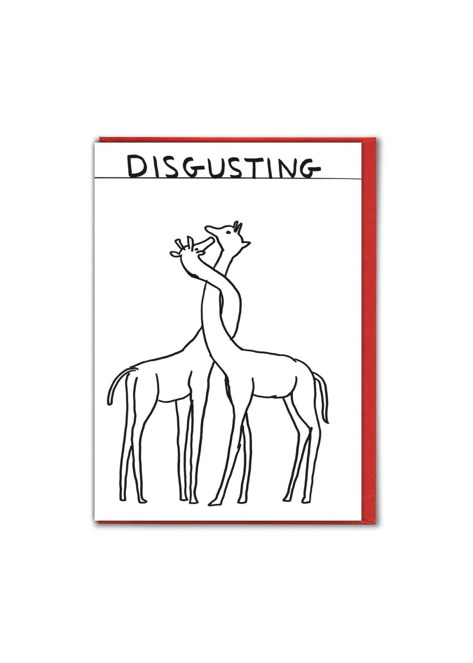Carte de Souhaits Disgusting D. Shrigley