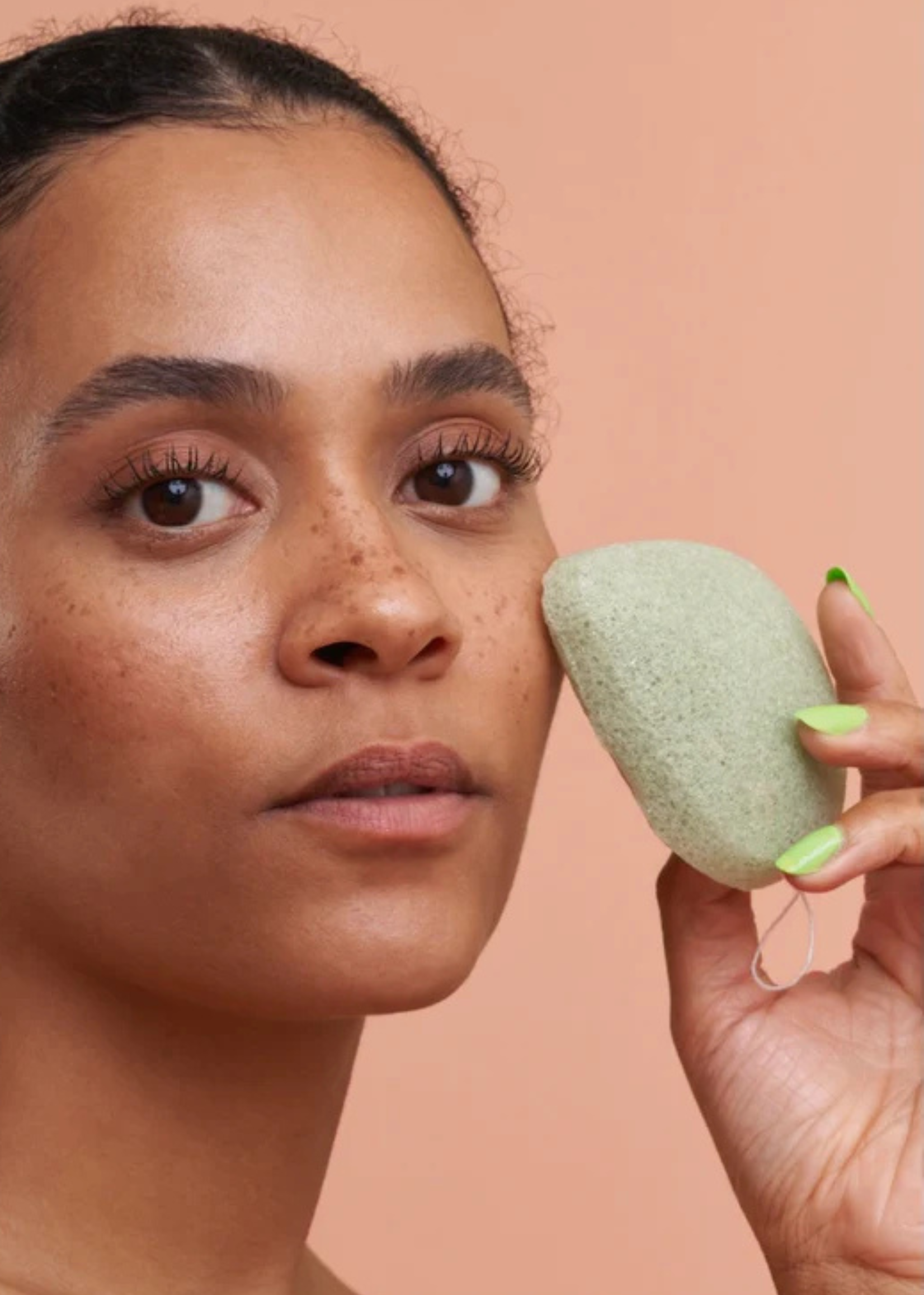 Bkind Facial Konjac Sponge - Green Tea