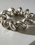 &Klevering Twist Silver Trivet