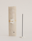 Cedar and Myrrh Frankincense Incense with Flower Incense Holder
